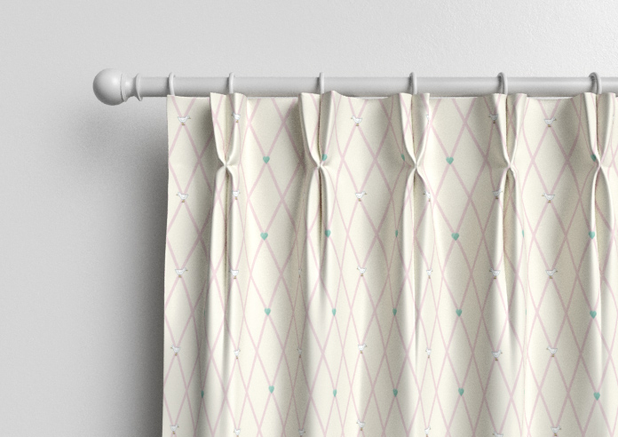 Puddle Down, Trellis Dolly Mix - Made to Measure Curtains - Image 10